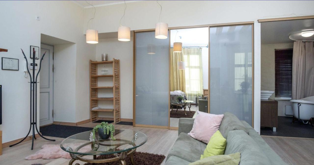 Spacious Studio Apartment In The Heart Of Old Town Tallinn Kültér fotó